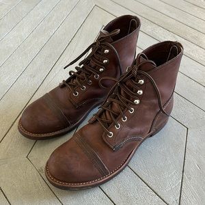 SOLD Red Wing Iron Ranger Brown Leather Boots